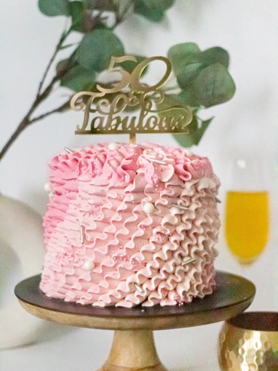 Ruffle Cake