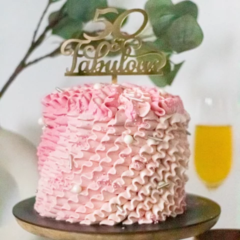 Ruffle Cake
